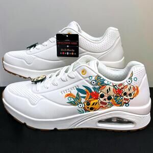 Skechers Street Uno “Vivos Estamos” Dia de Muertos LIMITED - Men's 10.5 - NEW